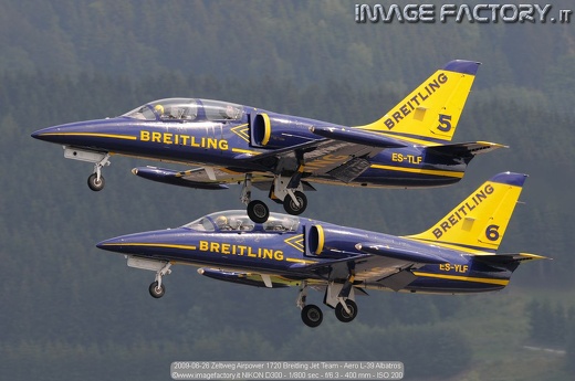 2009-06-26 Zeltweg Airpower 1720 Breitling Jet Team - Aero L-39 Albatros